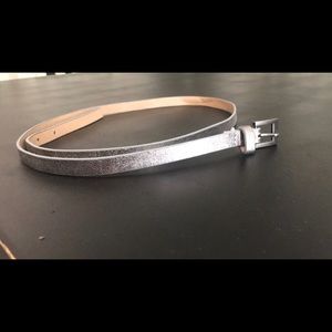 silver belt